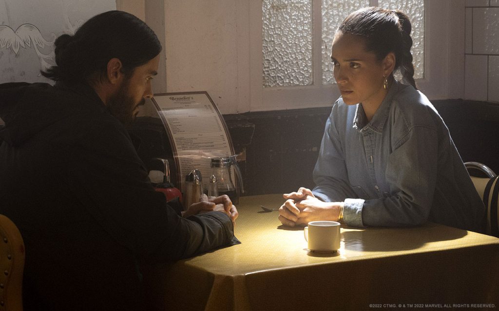 Jared Leto (Michael Morbius) e Adria Arjona (Martine Bancroft)